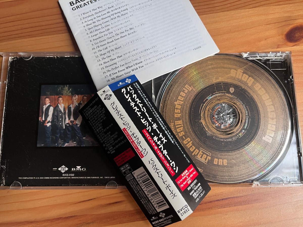 Backstreet Boys Greatest Hits Chapter One Japan OBI CD (Promo