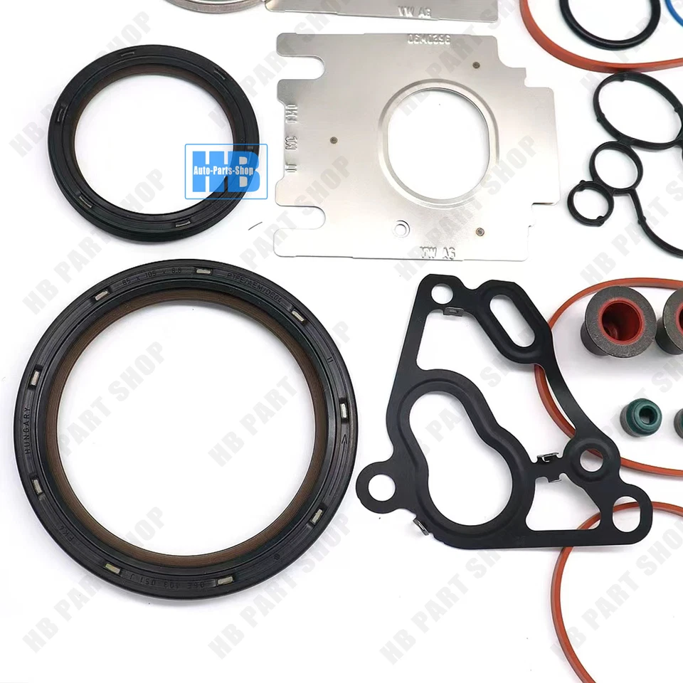 Kit de sellos de juntas de reconstrucción de revisión OE para Audi S4 S5 Q7 Porsche EA839 2.9 3.0 Foto 2 de 4