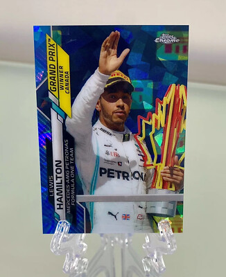2020 Topps Chrome F1 Sapphire Formula 1 #139 Lewis Hamilton