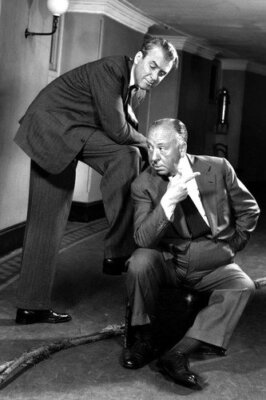 Actor Taking Direction James Stewart taking direction from Alfred Hitchcock 24x36 Poster | eBay