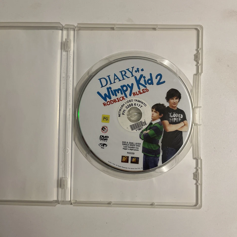 Diary Of A Wimpy Kid 2 - Rodrick Rules (DVD, 2011) - Image 3 of 4