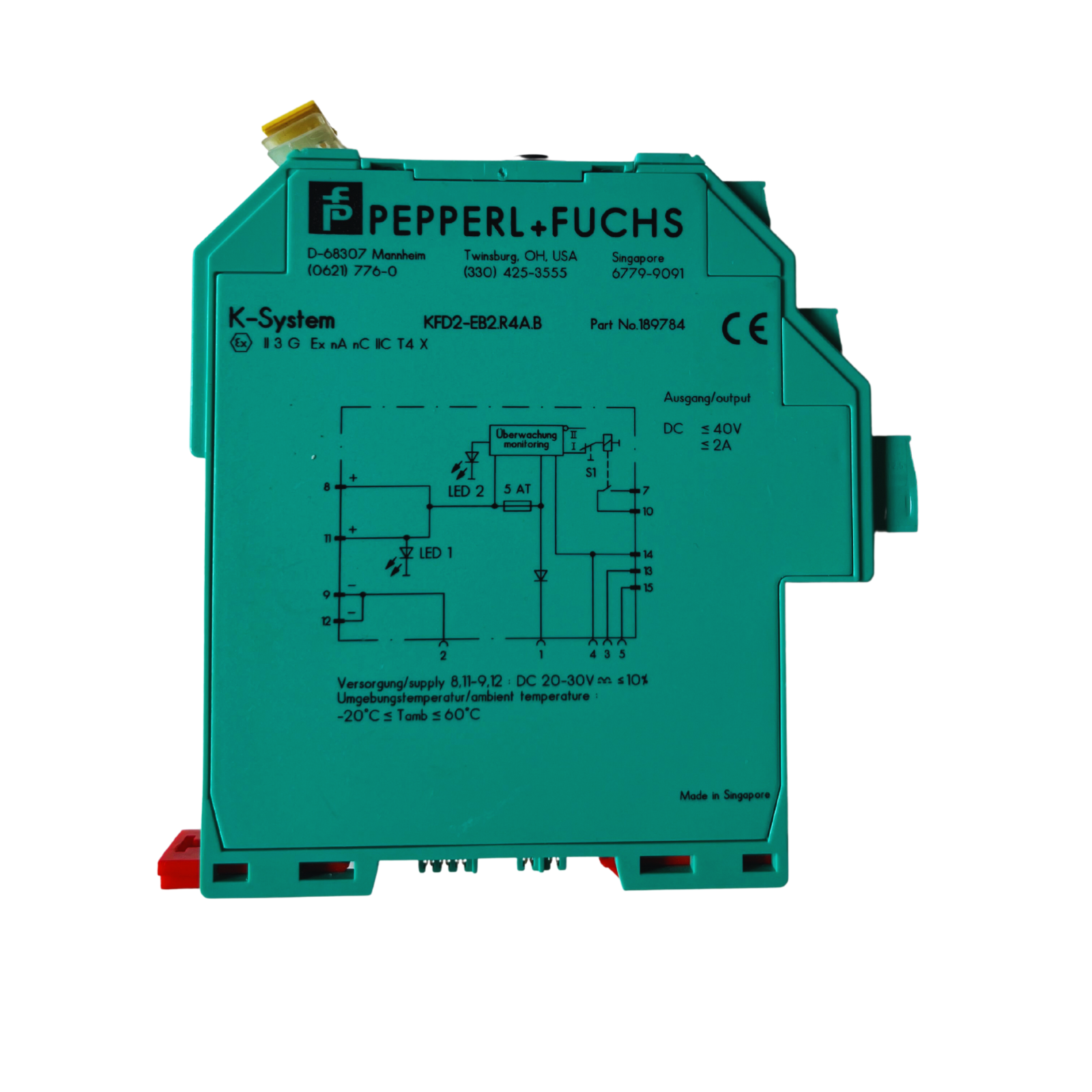 PEPPERL+FUCHS KFD2-EB2.R4A.B K-system 189784 | eBay