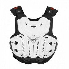 Leatt Brace Chest Protector Body Armour 4.5 ACU CE Approved EN1621 Adults White