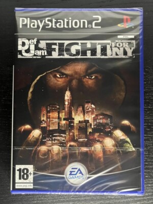 Def Jam Fight For New York Sony Playstation 2 PS2 CIB Complete Sealed New PAL