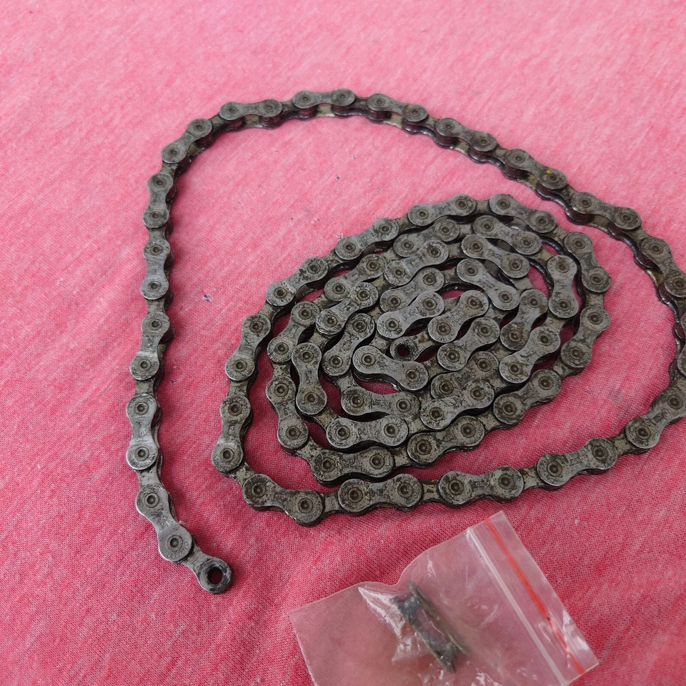 Shimano Dura Ace XTR CN 7701 Super Narrow chain 107 link 9 Speed silver - Image 4 of 4