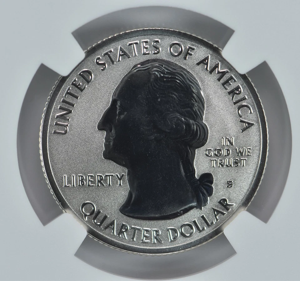 2018-S ATB Quarter Pictured Rocks Silver Reverse Proof Set PF70 NGC *7283 - Image 4 of 4