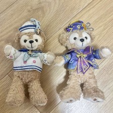 Disneyland Duffy Plush Key Chain 20th 35th Anniversary Tokyo Disneysea Japan F/S