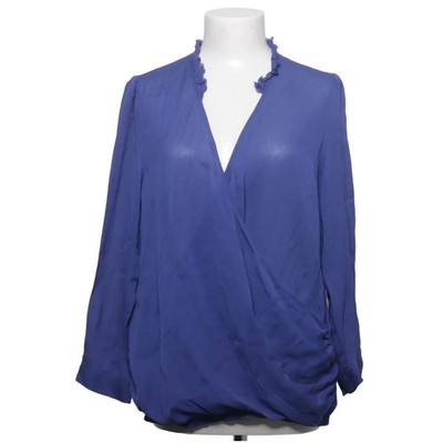 Custommade, Bluse, Größe: 36, Blau, Seide, Einfarbig, Damen #XQp