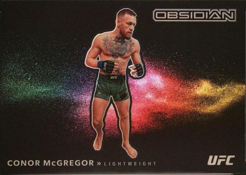 Conor Mcgregor #BCB-CM — 2023 Panini Chronicles UFC Black Color Blast UFC card