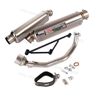 For Yamaha GY6 125CC 150CC Exhaust System Front Link Pipe Muffler Tips Header