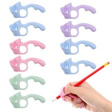 10 Pcs Pencil Gripper Kids Handwriting learning to Write Pencil Grippers Hold...