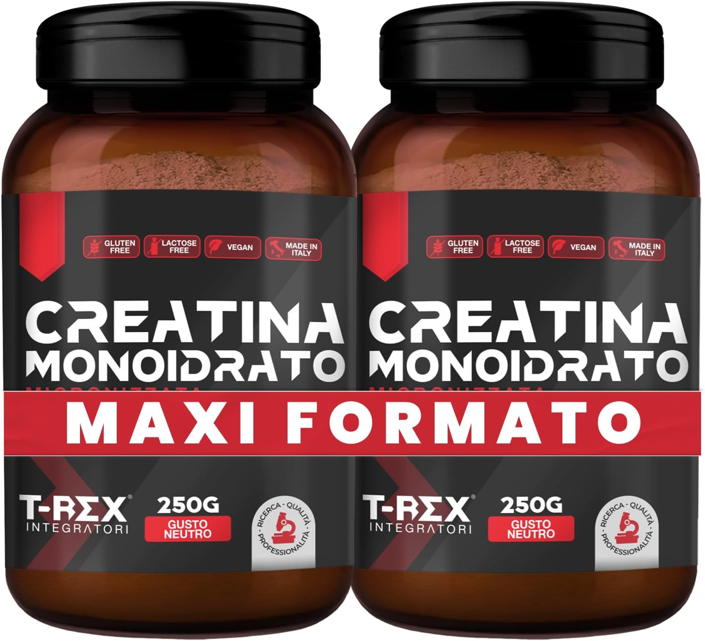 Creatina Micronizzata Monoidrata - Integratore Alimentare per Massa Muscolare E