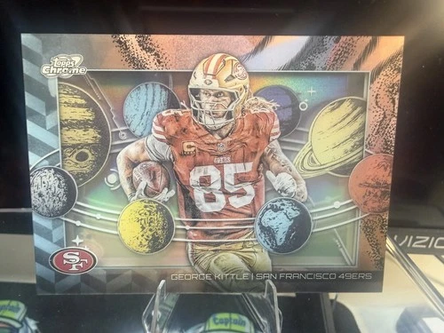 2025 Topps Cosmic Chrome George Kittle Base (RAW)