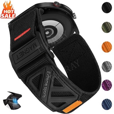Magnet Nylon Armband Für Samsung Galaxy Watch 7 6 5 4 3 Classic 2 Uhrenarmband