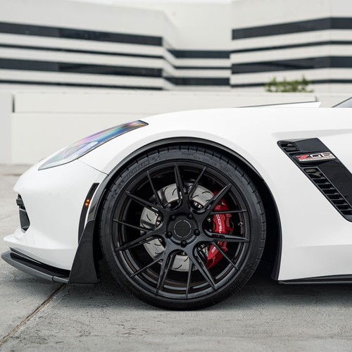 20 " Blaque Diamond BD-F18 Noir Concave Forgé Roues Jantes Pour Pontiac G8 - Photo 8 sur 12