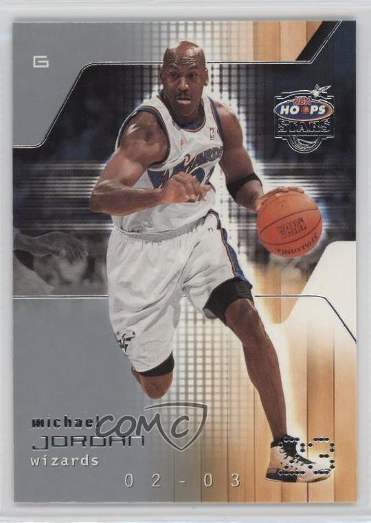2002-03 NBA Hoops Stars Michael Jordan #23 HOF 1oq8