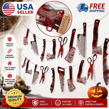 12PCS Halloween Trunk or Treat Banner Party Decorations Indoor Outdoor Hanging G