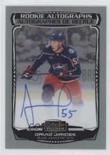 2022-23 O-Pee-Chee Platinum Rookie Auto Rainbow David Jiricek #R-DJ Auto 0ud3