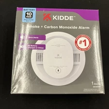 Kidde 30CUD10-V Battery Smoke Detector and Carbon Monoxide Alarm Combo Voice