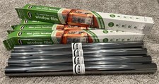 Gila All Season Heat Control Window Film 2ftx15ft Platinum Lot Of 4 New Sealed