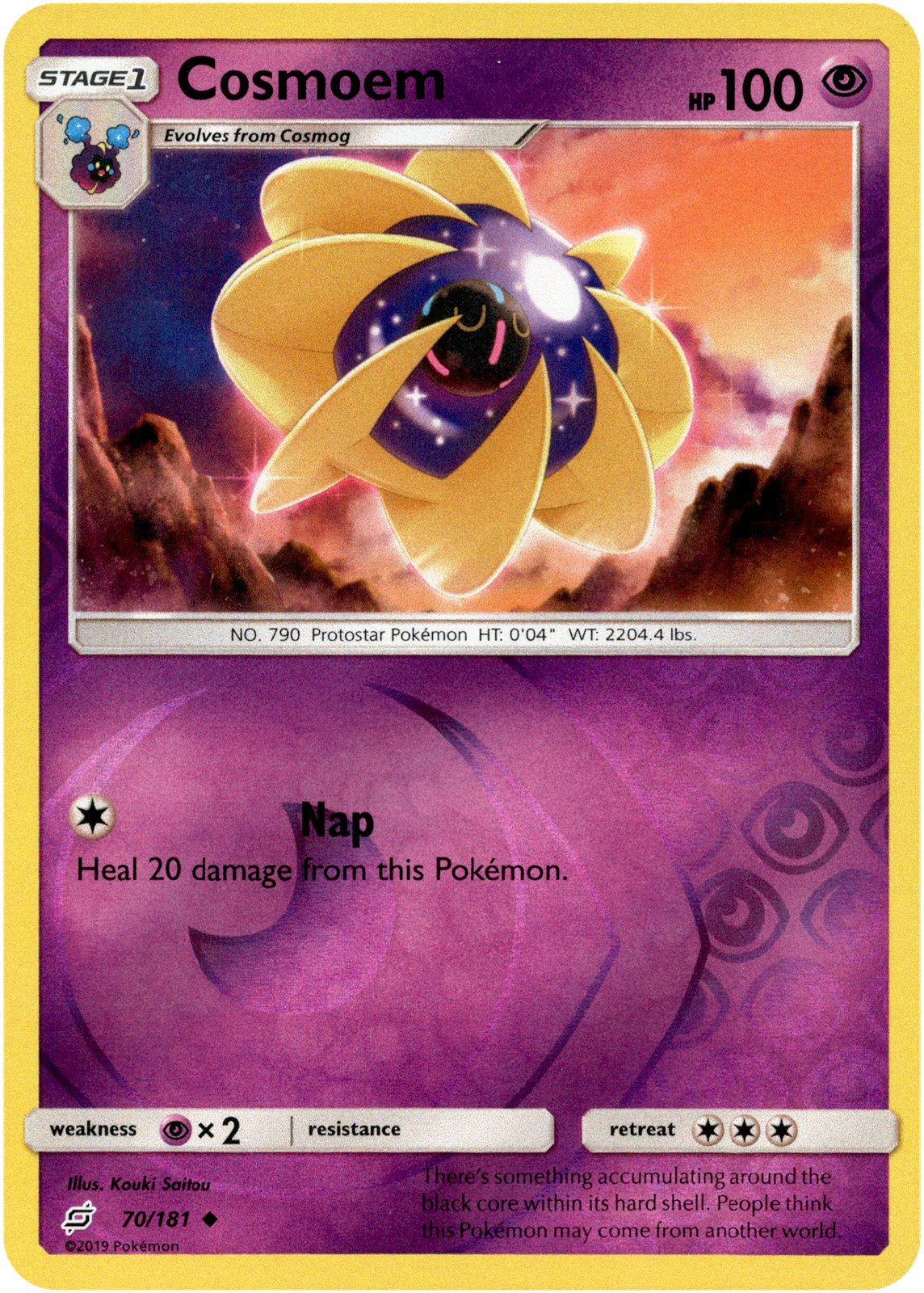 Cosmoem - 70/181 - Team Up - Reverse Holo
