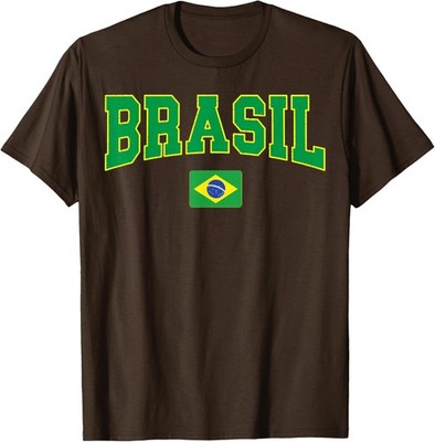 Brazil Flag Yellow Green Proud Brazilian Men Women Brazil Unisex T-Shirt
