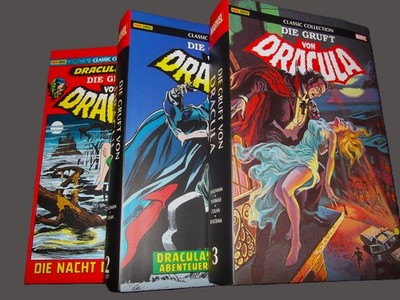 Die Gruft von Dracula Classic Collection 1-3 HC - Horror Comic Bücher - Panini