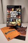 Grand Theft Auto San Andreas PlayStation 2 (PS2) Case w/ MANUAL & MAP - No Game