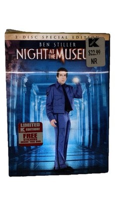 * New [DVD] Night at the Museum (2-Disc Special Edition) Stickers Ben Stiller