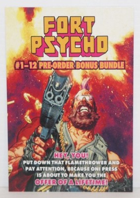 Fort Psycho Promo Card (Oni Press Comics 2026) 4 x 6'' Matt Kindt & Brian Hurtt