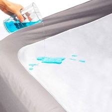 DMI Bed Pad Waterproof Sheet to be Used as a Mattress 36 x 54, White
