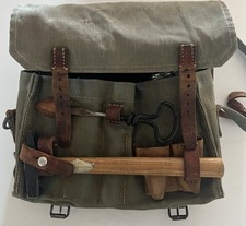 Original Swiss Army Pioneer Tool Kit – Complete Vintage Military Engineer Set