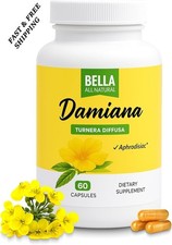 1-3PCS NEW Bella All Natural Damiana Leaves