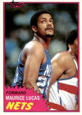 1981-82 Topps #E79 Maurice Lucas