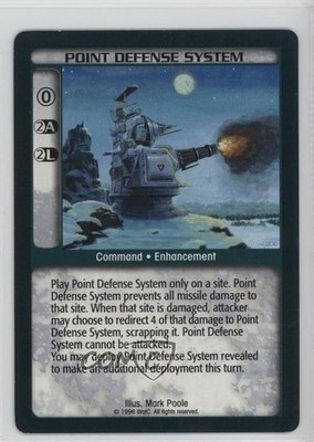 1996-98 Battletech CCG Point Defense System