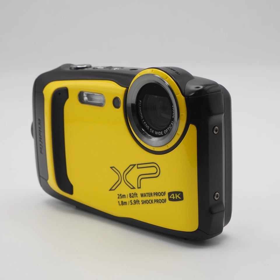 [N Mint] Fujifilm FinePix XP140 Yellow Compact Digital Camera Waterproof 4K - Image 4 of 4