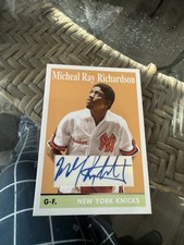 Micheal Ray Richardson Topps Auto Autograph #186