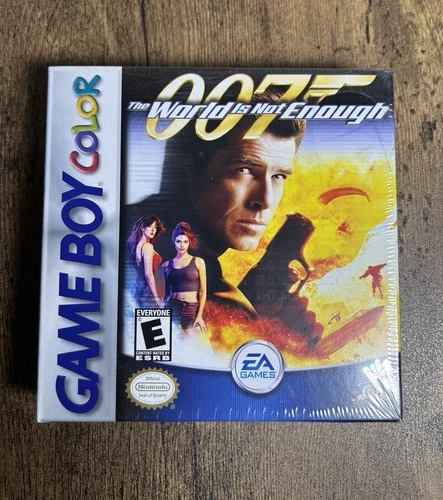 Sealed 007 The World Is Not Enough Spanish Game Boy Color GBC