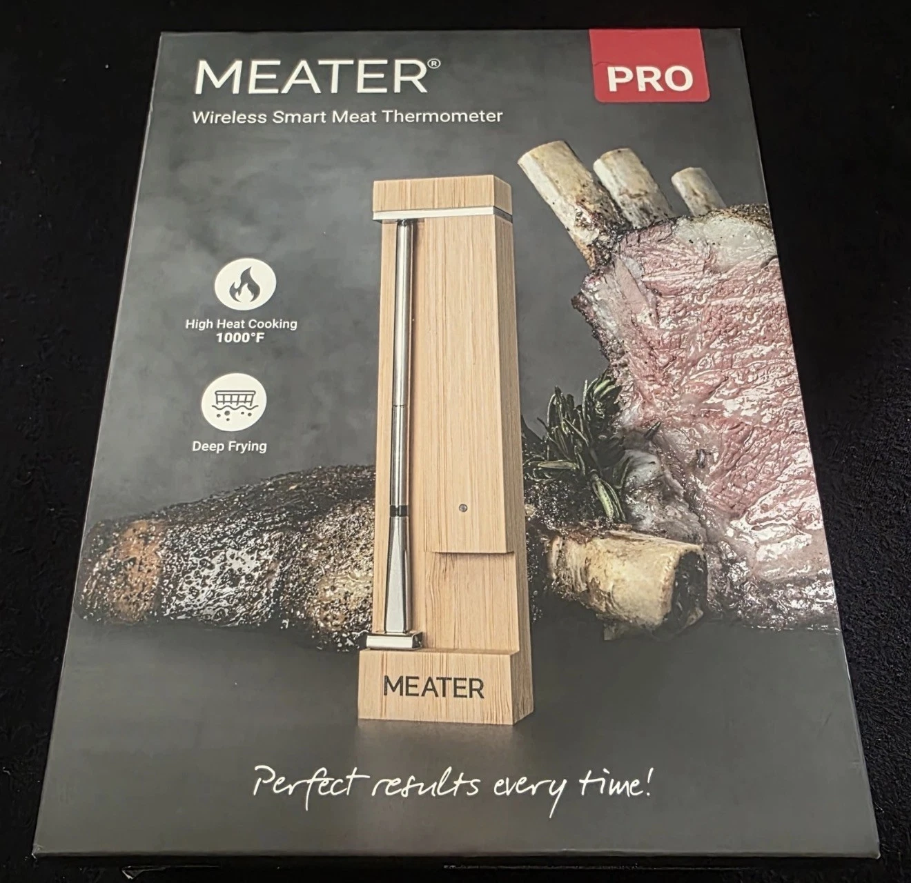 MEATER Pro Smart Wireless Meat Thermometer 1000°F Long Range BBQ - NEW & SEALED