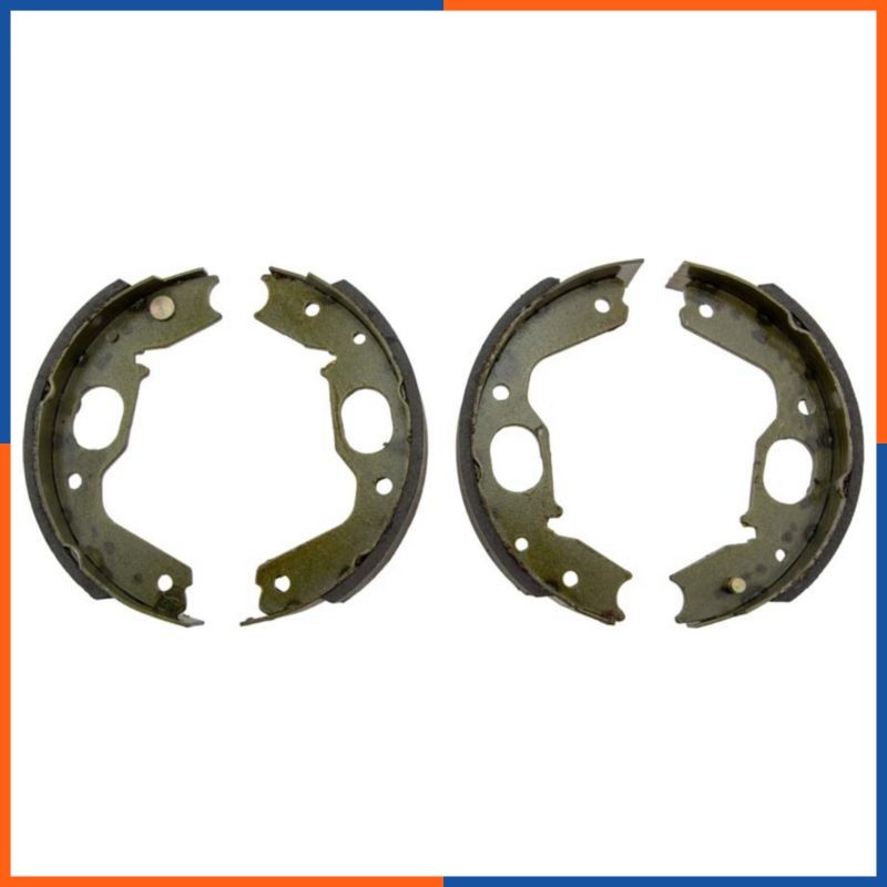 Mâchoires de frein à main pour Mitsubishi MB618914 en acier d'origine