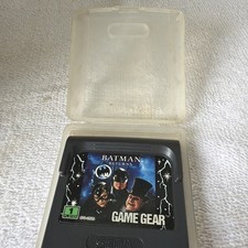 Batman Returns (Sega Game Gear, 1992) Game and Case. tested