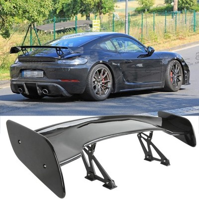 46'' GT-Style Glossy Black Rear Spoiler Wing Lip Racing For Porsche 718 Cayman S