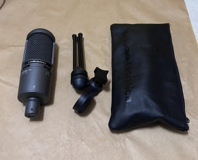 Audio Technica AT2020 USB Plus Cardioid Condenser Microphone