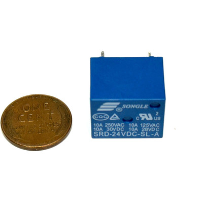 SONGLE SRD-24VDC-SL-A Relay DIP-4 24VDC 10A T73 E239