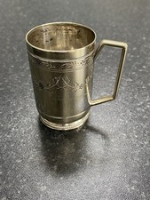 Antique EPNS Silver Plated Mug / Cup c1900–1930 – British