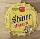 Shiner Beer Shiner Texas Vintage Style Round Metal Sign Man Cave Bar  Decor Sign