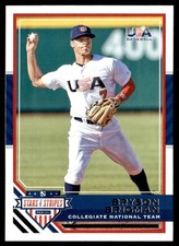2017 Panini Stars and Stripes Bryson Brigman USA #91