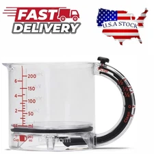 4-in-1 Adjustable Measuring Cup, Multi-Functional Measuring Cup