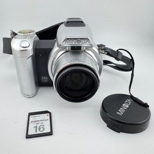 Konica Minolta DiMAGE Z1 Digital Camera 10x Optical Zoom 3.2MP Silver WORKS