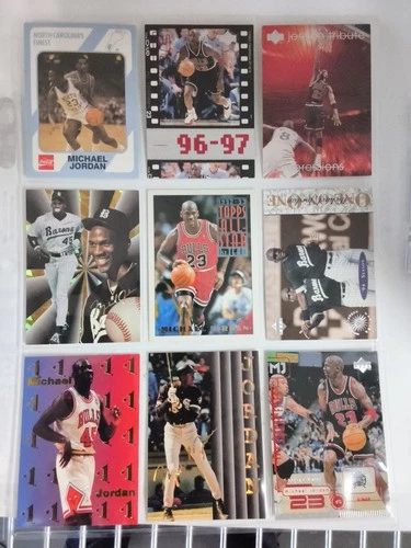 New ListingMichael Jordan 10 Cards  90s Basketball Lot Inserts, Rookies, HOF  11